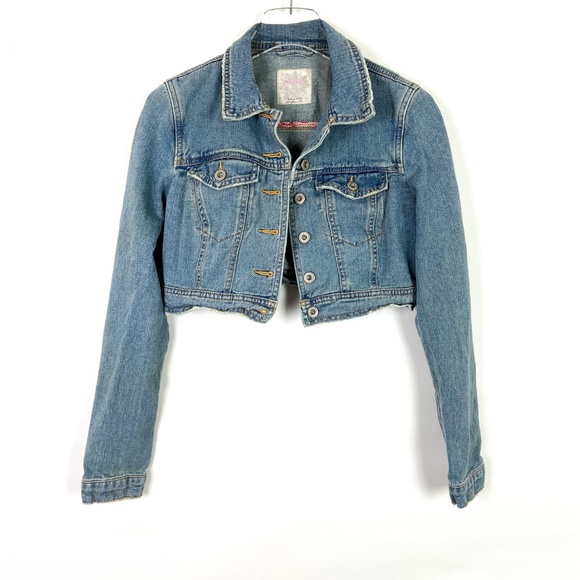 Free People Blue Jean Jacket - Picture 2 of 8